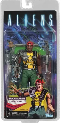 Neca Series 13 Space Marine Sgt Apone Action Figure<Aliens Hot