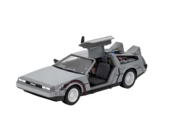 Back To The Future Neca The Delorean Time Machine 1:16 Scale Diecast Action Figure<TV & Movie Pop Culture Online