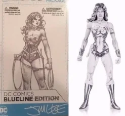 Blueline Edition Wonder Woman Jim Lee Action Figure<DC Online