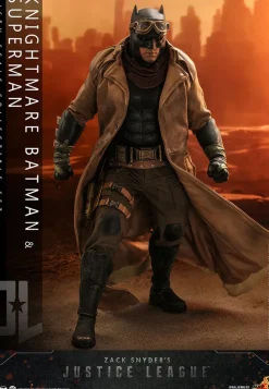 Hot Toys Justice League Knightmare Batman & Superman Set 1:6 Scale Action Figures TMS038<DC Sale
