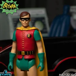 Mezco Batman 1966 5 Points Deluxe Box Set Action Figure<DC Best