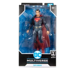 Multiverse McFarlane Justice League Zack Snyder Blue Suit Superman Action Figure<DC Online