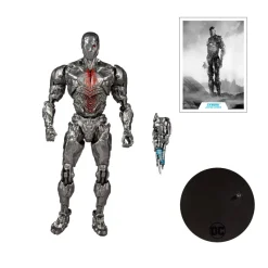 Multiverse McFarlane Justice League Zack Snyder Cyborg Helmet Action Figure<DC Best