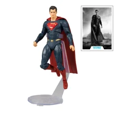 Multiverse McFarlane Justice League Zack Snyder Blue Suit Superman Action Figure<DC Online