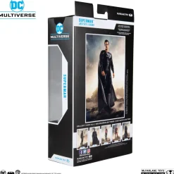 Multiverse McFarlane Justice League Zack Snyder Black Suit Superman Action Figure<DC New