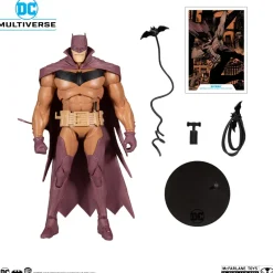 Multiverse McFarlane Series White Knight Batman Red Variant Action Figure<DC New