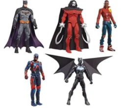 Multiverse Rookie Bat Mech Suit Build A Figure Set Of 5<DC Fashion
