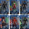 Multiverse Wave 11 Click N Collect Ninja Batman Set Of Six Action Figures<DC Best