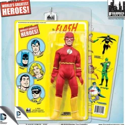Retro Mego Kresge Style The Flash Retro Card Action Figure<DC Discount