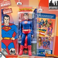 Retro Mego Kresge Style Super Friends Superman Series 1 Action Figure<DC Fashion