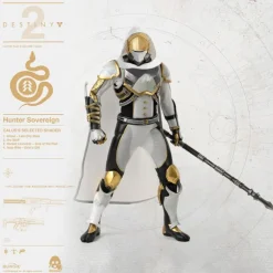 Destiny 2 ThreeZero Hunter Sovereign Calus Selected Shader 1:6 Scale Action Figure<Gaming Hot