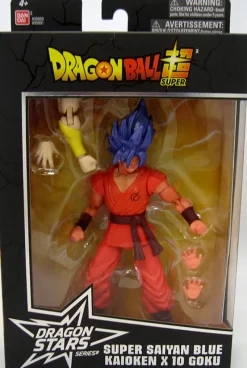 DragonBall Super Bandai Dragon Stars Series Super Saiyan Blue Kaioken X10 Goku Action Figure #4<TV & Movie Pop Culture Online