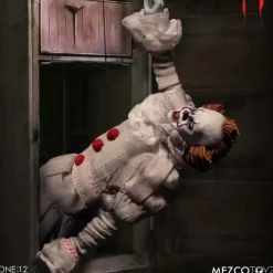 IT Mezco Pennywise One:12 Scale Action Figure<Horror Films Fashion
