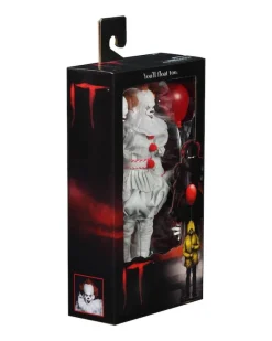 IT Neca Pennywise 2017 Clothed 8 Inch Action Figure<Horror Films Online