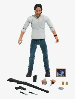 John Wick Diamond Select Chapter 2 John Wick Casual Action Figure<TV & Movie Pop Culture Sale
