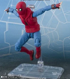 Bandai SH Figuarts Homecoming Spider-Man Home Made Suit w/ Wall Action Figure<Marvel Hot