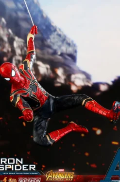 Hot Toys Infinity War Spider-Man Iron Spider 1:6 Scale Action Figure MMS482<Marvel Discount