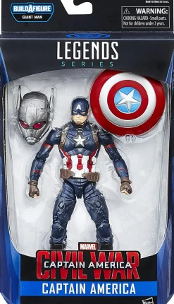 Legends Captain America Civil War Captain America Action Figure<Marvel Fashion