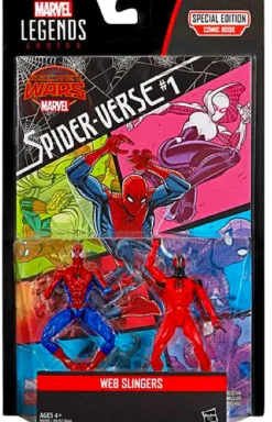 Legends Infinite Comic Book Series Web Slingers Action Figure 2-Pack<Marvel Hot