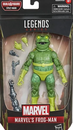 Legends Spider-Man Into The Spiderverse Series Frog-Man Action Figure<Marvel Outlet