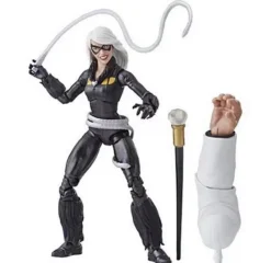 Legends Spider-Man Kingpin Series Black Cat Action Figure<Marvel Online