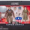 Legends 80th Anniversary Series Captain America & Peggy Carter Action Figure 2-pack<Marvel Hot