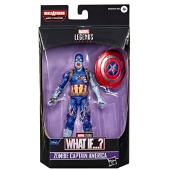 Legends What If...? Disney Plus Series Zombie Captain America Action Figure<Marvel Fashion