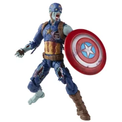 Legends What If...? Disney Plus Series Zombie Captain America Action Figure<Marvel Fashion