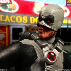 Mezco PX Previews Exclusive X-Force Deadpool One:12 Scale Action Figure<Marvel Hot