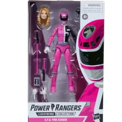 Power Rangers Lightning Collection Wave 8 SPD Pink Ranger Action Figure<TV & Movie Pop Culture Hot