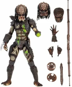 Neca Ultimate City Hunter Battle Damaged 2 Action Figure<Predator Fashion