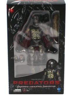 s Hiya Previews Exclusive Armored Crucified 1:18 Scale Action Figure<Predator Fashion
