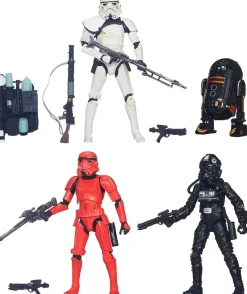Black Series Exclusive Imperial Forces 4 Pack Action Figure<Star Wars New