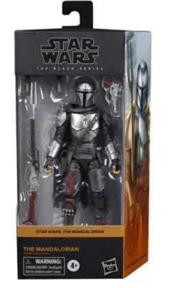 Black Series Mandalorian Beskar Armor Action Figure<Star Wars Hot