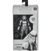 Black Series 40th Anniversary Empire Strikes Back Exclusive Carbonized Stormtrooper Action Figure<Star Wars New