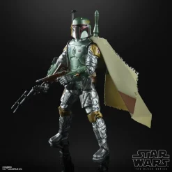 Black Series 40th Anniversary Empire Strikes Back Exclusive Carbonized Boba Fett Action Figure<Star Wars Discount