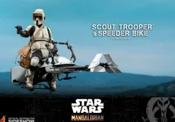 Hot Toys The Mandalorian Scout Trooper & Speeder Bike 1:6 Scale Action Figure TMS017<Star Wars Hot