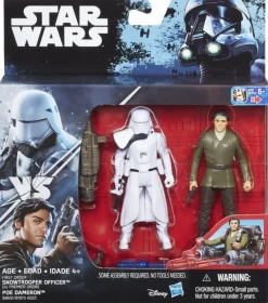 Rogue One First Order Snowtrooper Officer & Poe Dameron 2 Pack 3.75 Inch<Star Wars Hot
