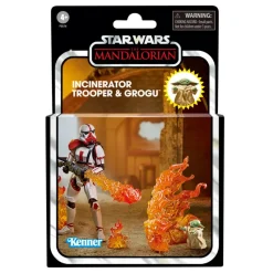 The Vintage Collection Mandalorian Incinerator Trooper & Grogu Action Figure<Star Wars Best