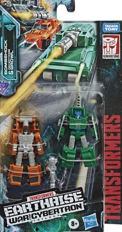 Earthrise War For Cybertron Micromasters Bombshock & Growl Military Patrol Action Figure<Transformers Clearance