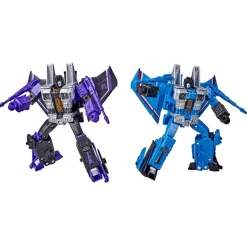 Earthrise War For Cybertron Exclusive Voyager Skywarp & Thundercracker Seeker 2-Pack Action Figure<Transformers Sale
