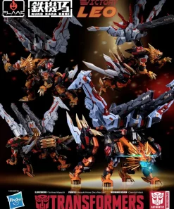Flame Toys Kuro Kara Kuri Victory Leo #6 Action Figure<Transformers Clearance