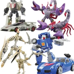 Kingdom War For Cybertron Deluxe Wave 3 Set of 4 Action Figures<Transformers New