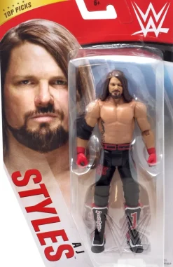 Basic Series 2020 Top Picks AJ Styles Action Figure<WWE Wrestling Hot