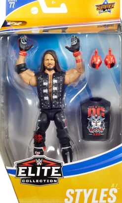 Elite Series #77 AJ Styles Action Figure<WWE Wrestling Clearance